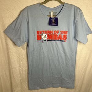 Return Of The Bombas 2020 MLB T Shirt Men’s Size Small Baseball Breaking T